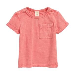 Treasure & Bond Relaxed Pocket T-shirt Pink Size 6 Months NWOT
